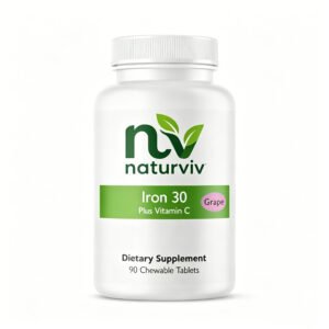 iron+c 30 mg grape (30ct)